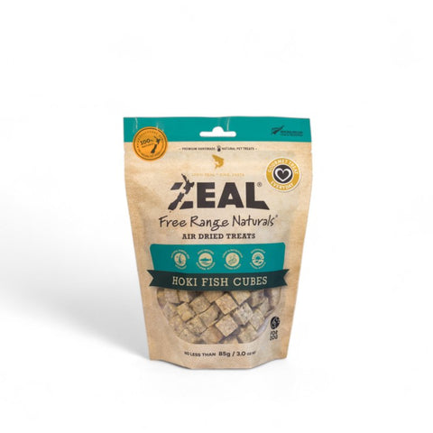 Zeal - Free Range Naturals - Hoki Fish Cubes - 85g