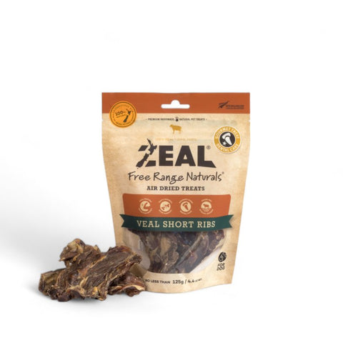 Zeal - Free Range Naturals - Veal Short Ribs - 125g