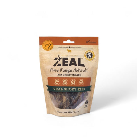 Zeal - Free Range Naturals - Veal Short Ribs - 125g