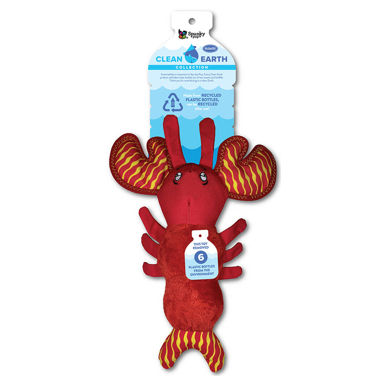 Spunky Pup - Clean Earth - Lobster - Large