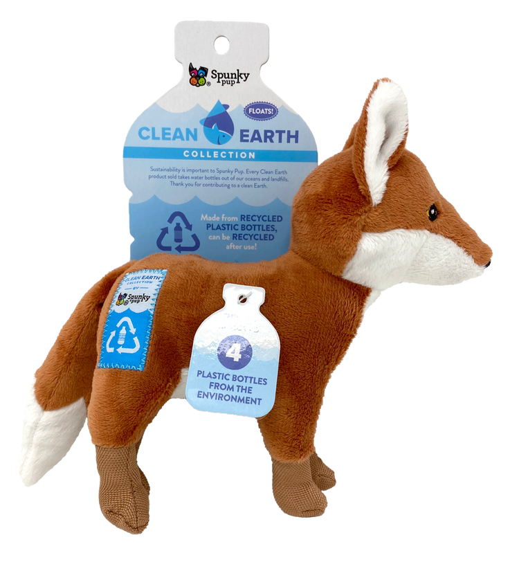 Spunky Pup - Clean Earth - Fox - Large-Small
