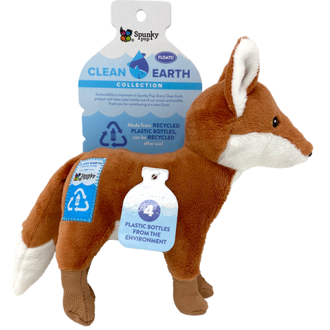 Spunky Pup - Clean Earth - Fox - Large-Small