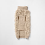 Snooza Wear - Fur Knit Jumper - Ecru - Extra Large-Large-Medium-Small
