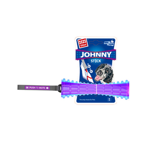 GiGwi - Johnny Stick - Push To Mute - Purple/Blue