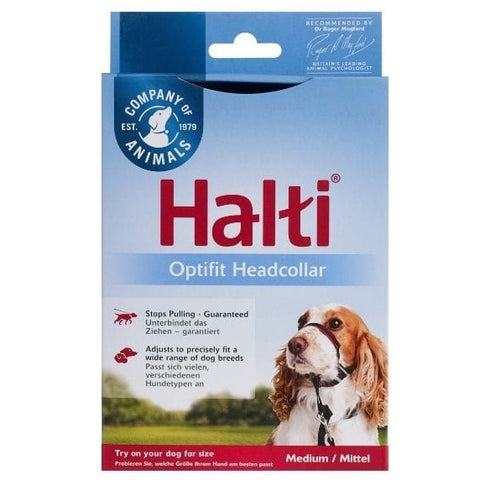 Company of Animals - Halti - Optifit Headcollar - Large-Medium-Small