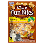 Inaba - Cat Churu Fun Bites - Chicken Recipe Wraps - Carton of 6