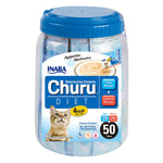 	Inaba - Cat Churu - Diet - Tuna Recipe + Chicken Recipe - Tub (50 x 14g Tubes)