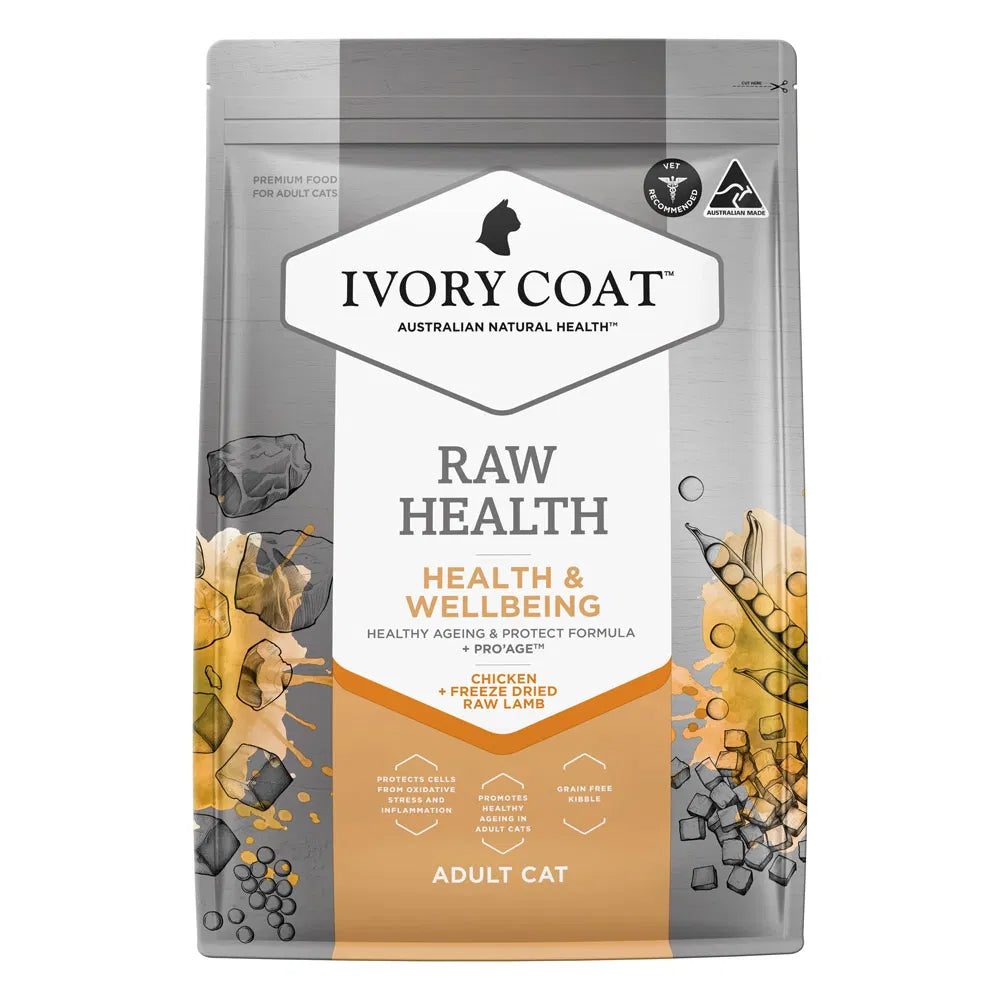 Ivory Coat - Adult Cat - Raw Health - Health & Wellbeing - 4kg-2kg