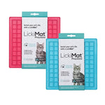 LickiMat - Cat Playdate - Turquoise-Pink