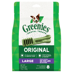 Greenies - Dental Dog Treats - Original - Large 340g (8 Pack)