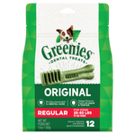 Greenies - Dental Dog Treats - Original - Regular 340g (12 Pack)