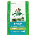 Greenies - Dental Dog Treats - Fresh - Teenie 340g (43 Pack