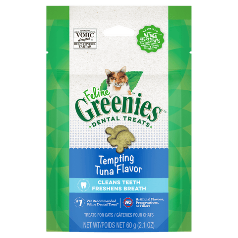 Greenies - Dental Cat Treats - Tempting Tuna - 60g
