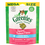 Greenies - Dental Cat Treats - Savoury Salmon - Mega 130g