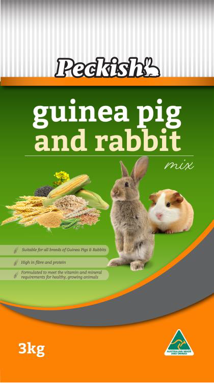 Peckish - Guinea Pig & Rabbit Mix - 3kg