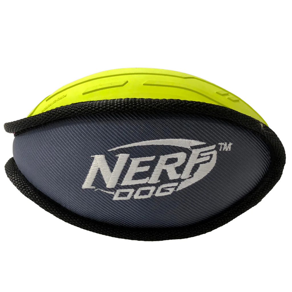 NERF DOG - Rubber/Nylon Plush Football