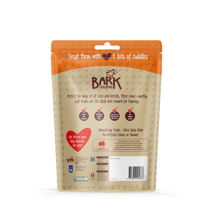 Bark & Beyond - Roo Trainers - 1kg