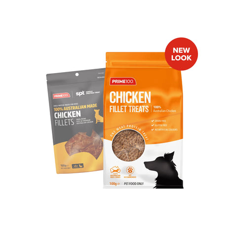 Prime100 - Fillet Treats - Chicken - 100g
