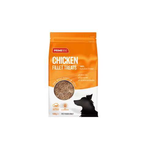 Prime100 - Fillet Treats - Chicken - 100g