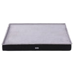 i.Pet Pet Bed Dog Cat Large Calming Soft Sofa Foam Cushion Washable Cover Grey