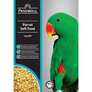 Passwell - Parrot Soft Food - 1kg