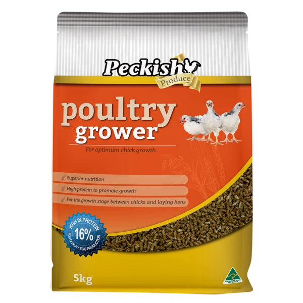 Peckish - Poultry Grower - 5kg