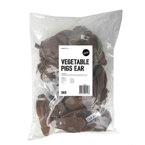 It's Treat Time - Vegetable Pigs Ear - 2kg (43 Pack)