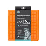 LickiMat - Playdate - Tuff Series for  dogs and cats- Green-Orange-Red-Turquoise