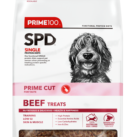 Prime100 - SPD Prime Cut - Beef Treats - 100g