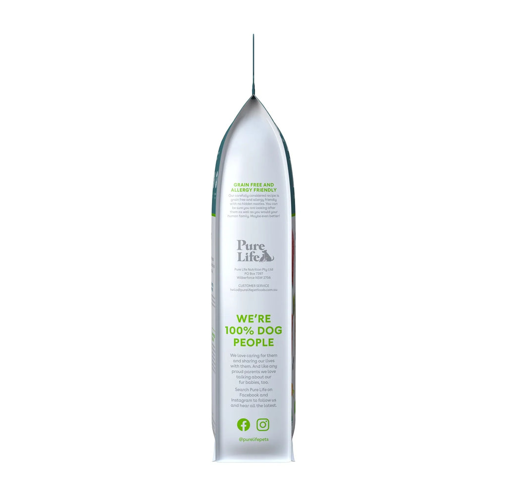 Pure Life - Adult Dog - GRAIN FREE - Australian Lamb - 1.8kg