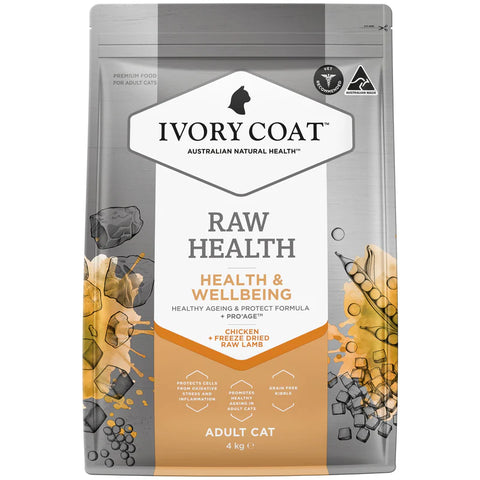 Ivory Coat - Adult Cat - Raw Health - Health & Wellbeing - 4kg-2kg