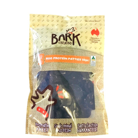 Bark & Beyond - Roo Protein Patties - 50pc