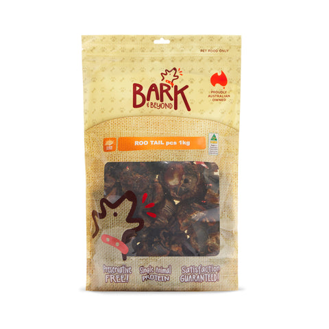 Bark & Beyond - Roo Tail Pieces - 1kg