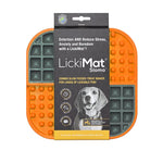 LickiMat - Slomo for dogs and cats - Green- Orange- Turquoise