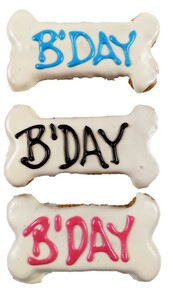 Huds And Toke - Yogurt Frosted B'Day Cookie - Small - Carton of 15