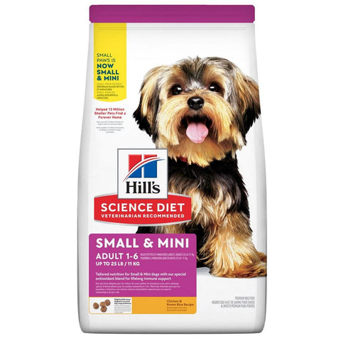 Hill's - Science Diet - Adult Dog Dry Food (1-6) - Small & Mini - 1.5k