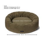 Snooza - Self-Warming Polar Fleece Cuddler - Olive - Extra Large - Medium