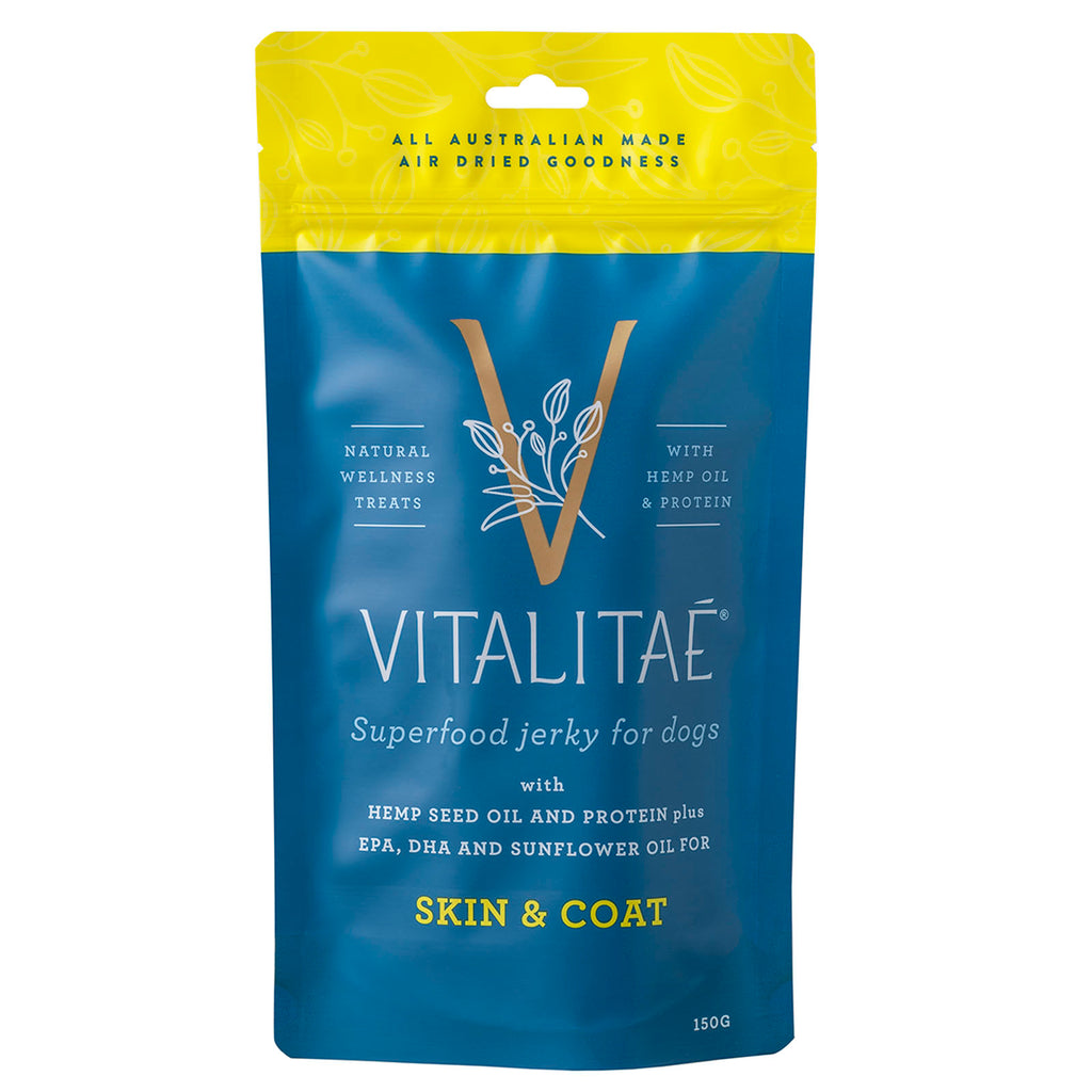 Vitalitae - Superfood Jerky for Dogs - Skin & Coat - 150g