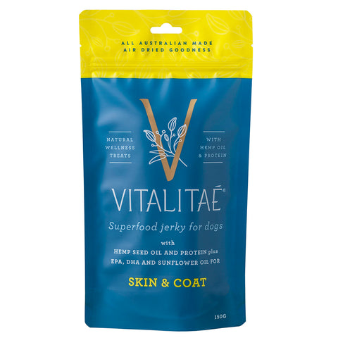Vitalitae - Superfood Jerky for Dogs - Skin & Coat - 150g