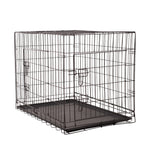 4Paws Dog Cage Pet Crate Cat Puppy Metal Cage ABS Tray Foldable