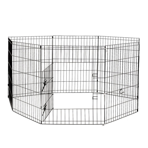4Paws 8 Panel Playpen Puppy Exercise Fence Cage