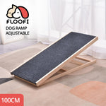 FLOOFI Wooden Adjustable Pet Ramp 