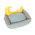 Floofi Pet Bed Moon Design (L Green)