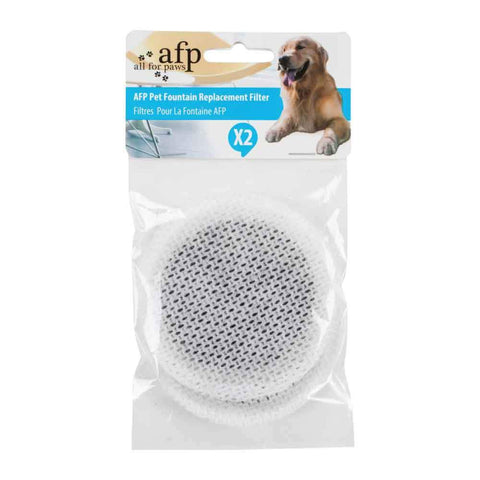 2x Replacement Filters - For Pet Dog Fountain Fresh2x AFP Replacement Filters - For Pet Dog Fountain Fresh Water Filter - Pad Packs Water Filter - Pad Packs