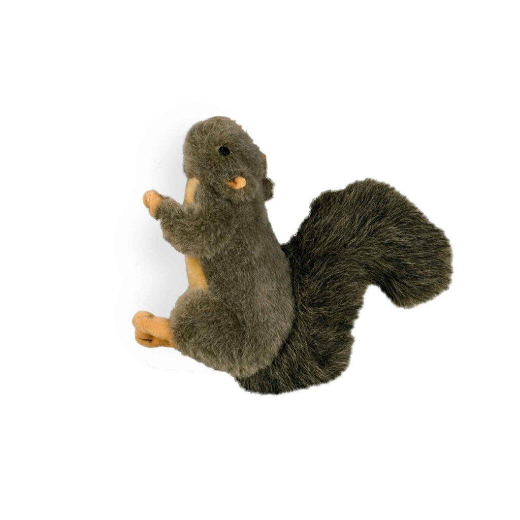 AFP - Dog Plush Toy - Squirrel Squeaky Interactive Small Life Like Pet Puppy Play