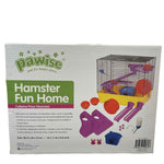 PAWISE-Hamster Fun Home Large Mouse Cage 40.5x30x37cm Pet Mice Rat Play House Enclosure