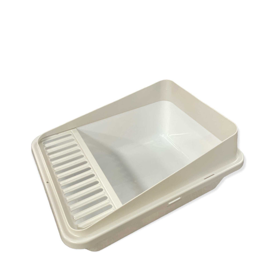 High Back Cat Litter Tray Small - Pet Fresh Clean Kitten Toilet Box