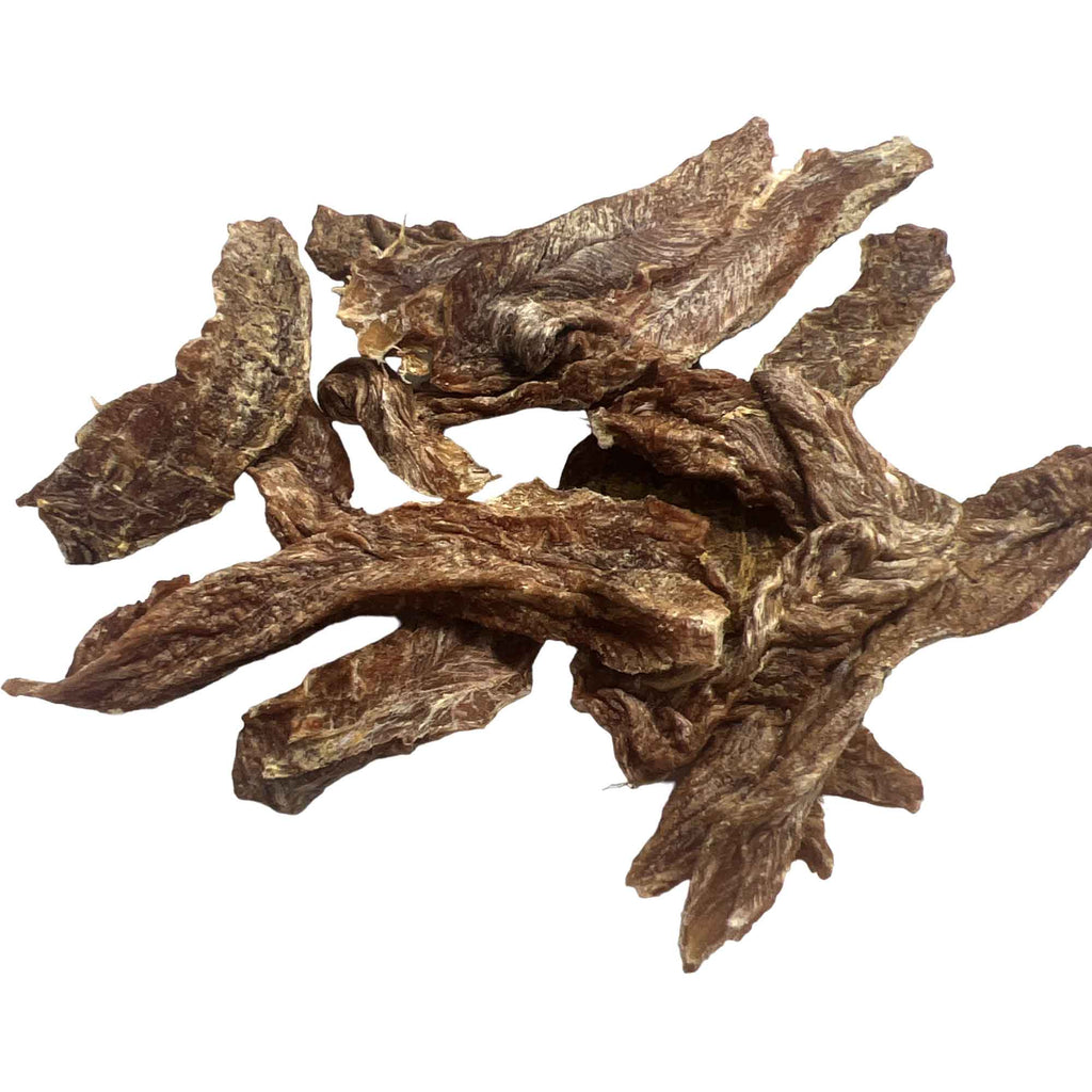 Rooster Farm-400g Dog Treat Duck Breast Jerky - Dehydrated Australian Healthy Puppy Chew