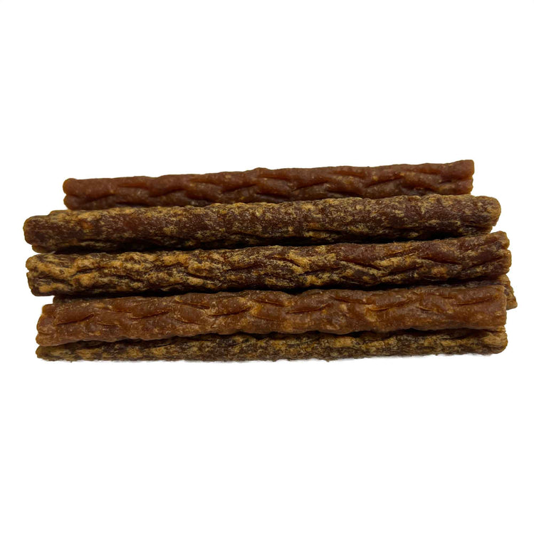 Rooster Farm-1Kg Dog Treat Chewy Kangaroo Sticks - Soft Dehydrated Australian Healthy Puppy Chew