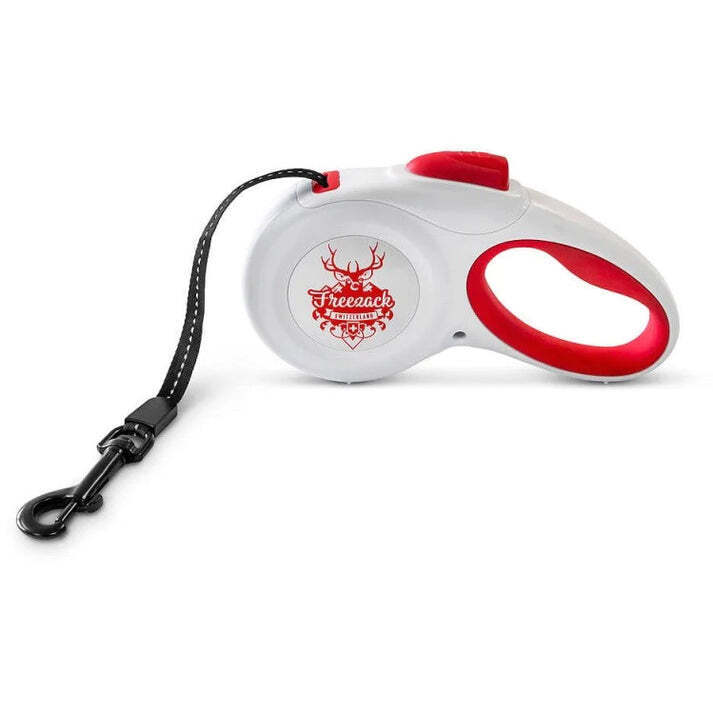 Freezack Switzerland Red Retractable Dog Leash (Medium)